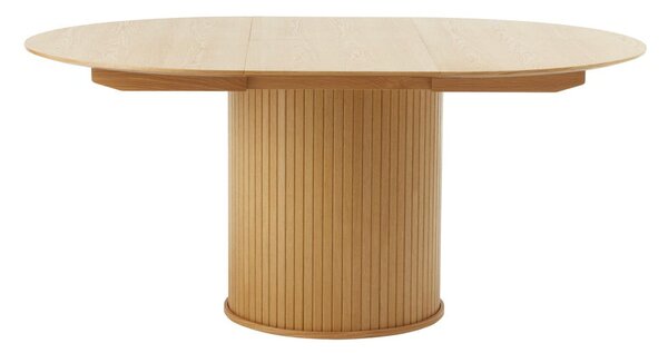 Tavolo da pranzo rotondo allungabile in rovere ø 120 cm Nola - Unique Furniture