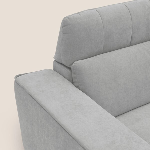 Clark Divano modulare con opzione relax elettrico in tessuto smacchiab