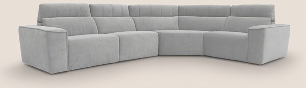 Clark Divano modulare angolare REVERSIBILE con opzione relax elettrico