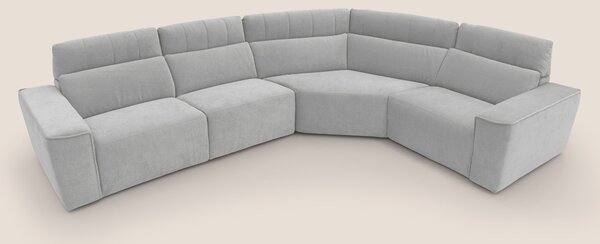 Clark Divano modulare angolare REVERSIBILE con opzione relax elettrico