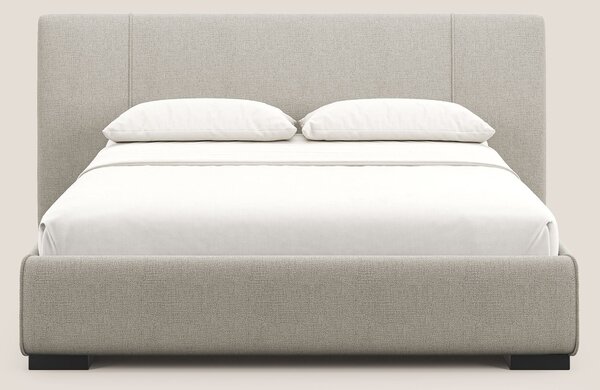 Omero letto imbottito contenitore sfoderabile in tessuto fiammato impe