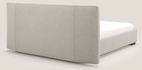 Omero letto imbottito contenitore sfoderabile in tessuto fiammato impe