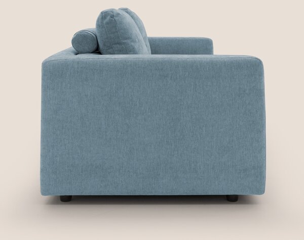 Freia Divano letto minimal materasso h15 cm con morbidi schienali in t
