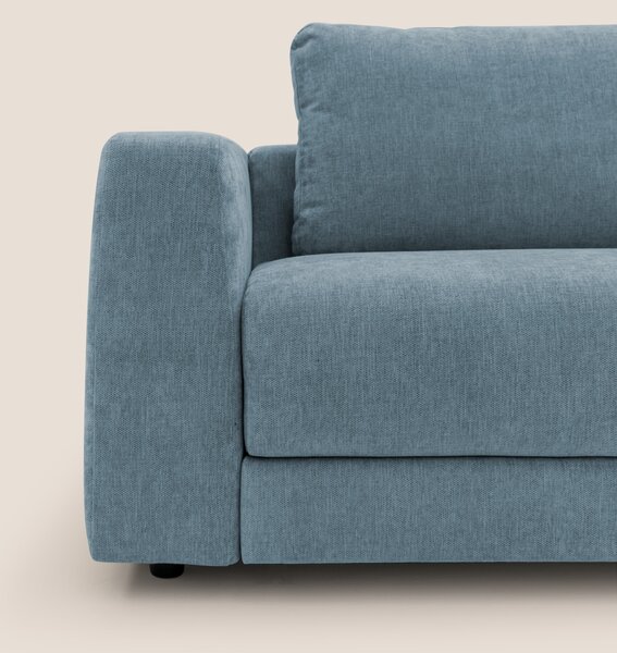 Freia Divano letto minimal materasso h15 cm con morbidi schienali in t