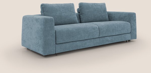 Freia Divano letto minimal materasso h15 cm con morbidi schienali in t
