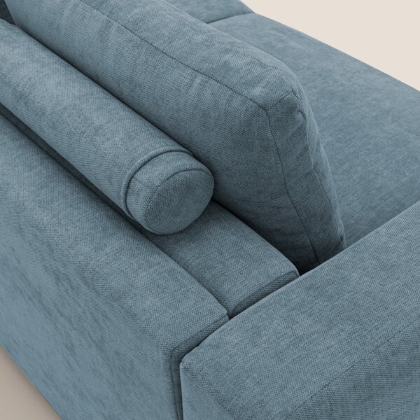 Freia Divano letto minimal materasso h15 cm con morbidi schienali in t
