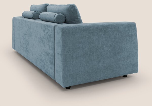 Freia Divano letto minimal materasso h15 cm con morbidi schienali in t