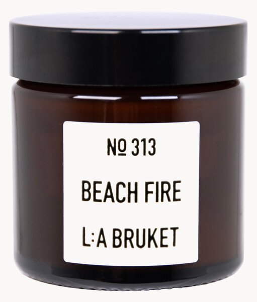 Candela profumata Beach Fire (legno di gaïac, legno affumicato)