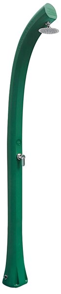 Doccia Solare da Esterno Giardino 26L Miscelatore Arkema New Happy Verde Scuro