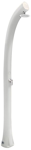 Doccia Solare da Esterno Giardino 26L Miscelatore Arkema New Happy Bianco