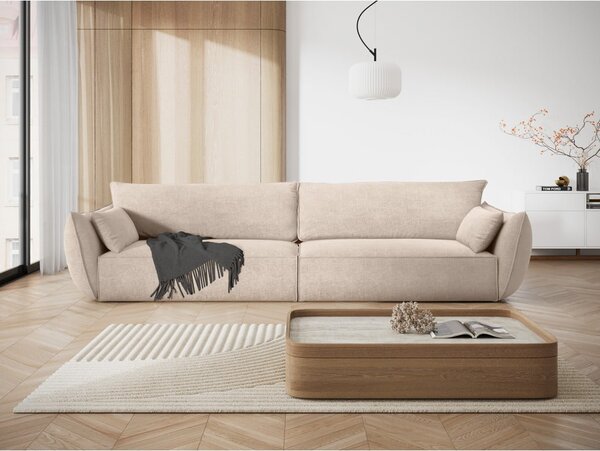 Divano beige 248 cm Vanda - Mazzini Sofas