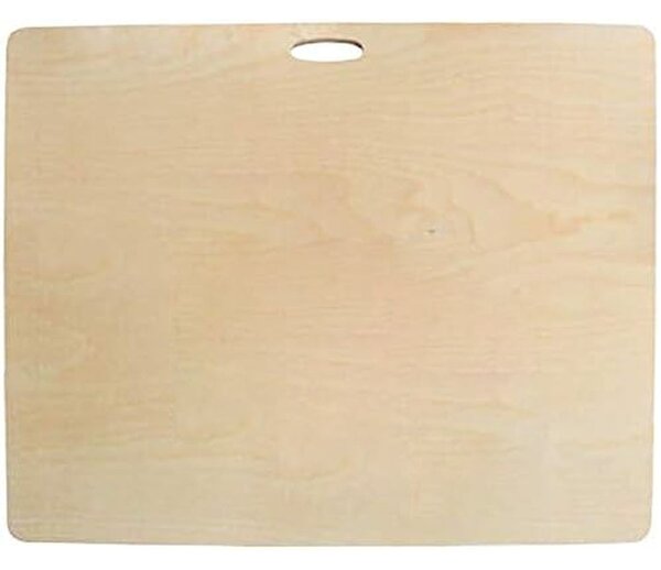 Asse Per Impastare Spianatoia In Legno Con Manico Pasta Pizza 100x59 cm