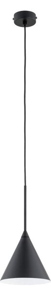 Lampadario a sospensione con filo FABO 1xE27/15W/230V nero