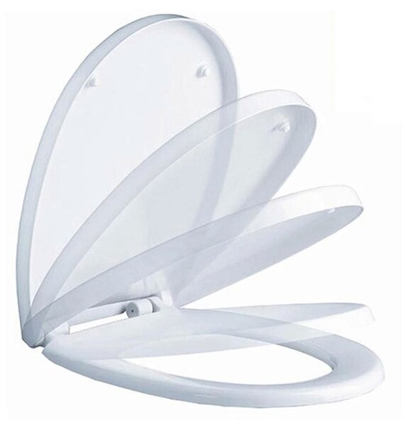 Copriwater Universale Copri WC Softclose Coprivaso Chiusura Ammortizzata Lenta