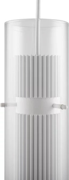 Lampada a sospensione Maytoni Dynamics con tubo di vetro, attacco GU10, 50 W, dimmerabile, bianco/trasparente