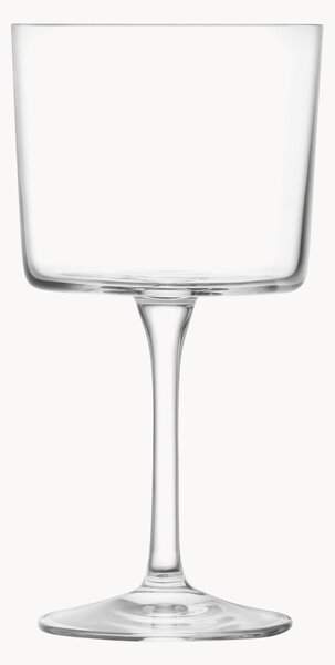 Set di 4 bicchieri da vino rosso Gio