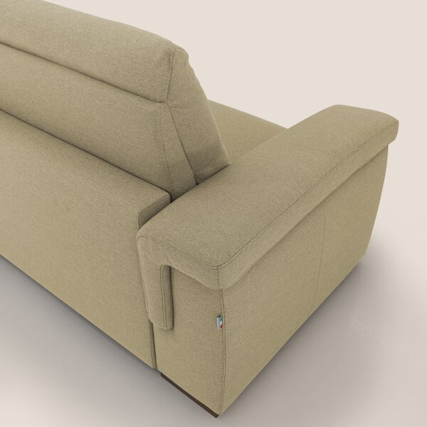 Magnolia divano letto con materasso alto 18 cm morbido schienale alto