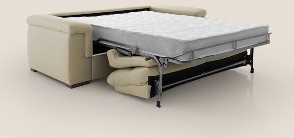 Magnolia divano letto con materasso alto 18 cm morbido schienale alto