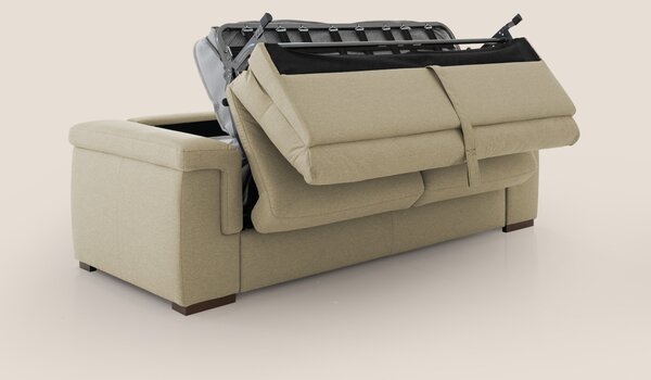 Magnolia divano letto con materasso alto 18 cm morbido schienale alto