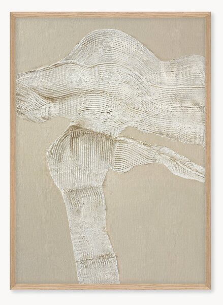 Quadro su tela dipinto a mano con cornice Art Shape 1, varie misure