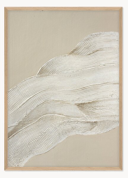 Quadro su tela incorniciato dipinto a mano Art Shape 2