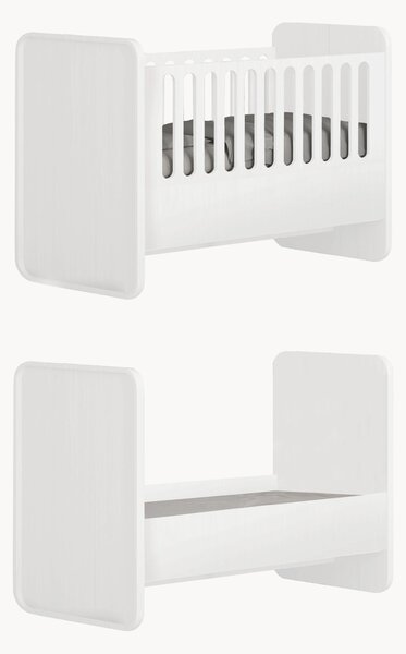 Culla con estensione a lettino Form, 70 x 120/160 cm