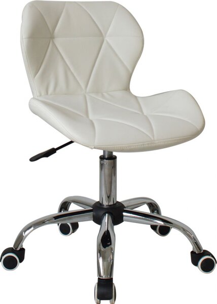 Sedia da ufficio design moderno - sedia direzionale - regolabile in altezza - bianco