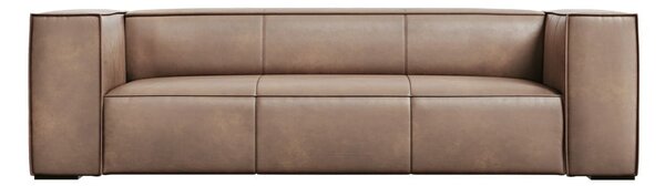 Divano in pelle marrone chiaro 227 cm Madame - Windsor & Co Sofas