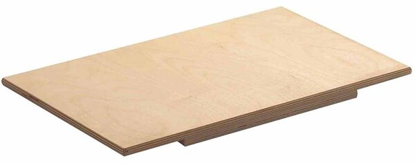 Spianatoia In Legno Multistrato 75x50 cm Asse Per Cucinare Impastare Lavorare