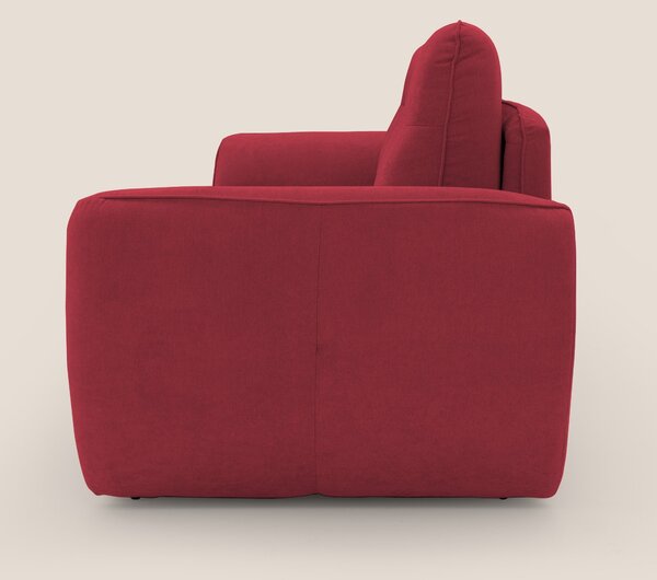 Zeus Divano letto scandinavo con schienale alto in tessuto impermeabil
