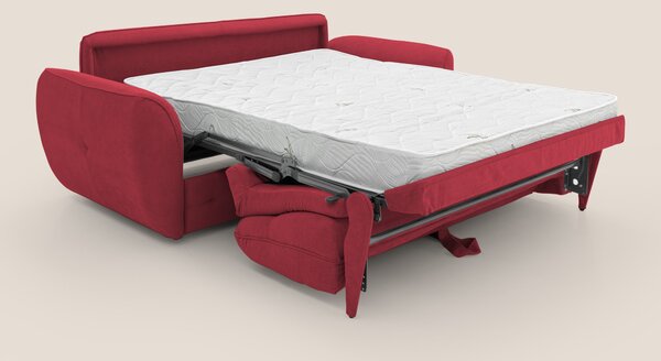 Zeus Divano letto scandinavo con schienale alto in tessuto impermeabil