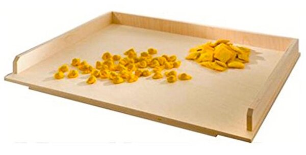 Tagliere Per Orecchiette Spianatoia Con Bordo In Legno Di Betulla 65 x 50 cm