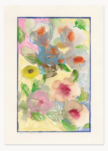 Stampa digitale Flower Window