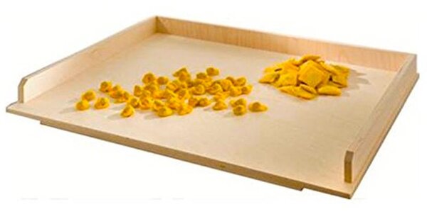 Tagliere Per Orecchiette Spianatoia Con Bordo In Legno Di Betulla 65 x 50 cm