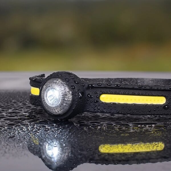Lampada frontale ricaricabile a LED dimmerabile LED/5V IPX4 550 lm 600 mAh