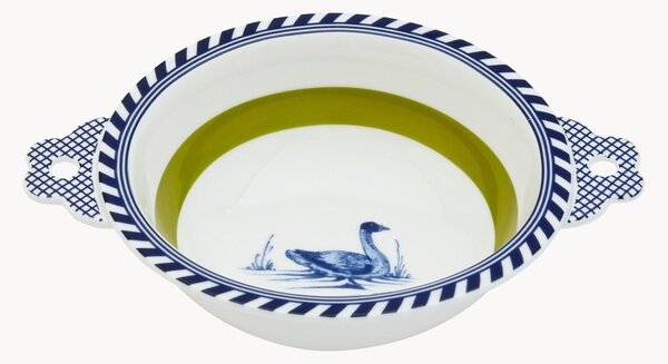 Ciotola in porcellana Bird Patterned