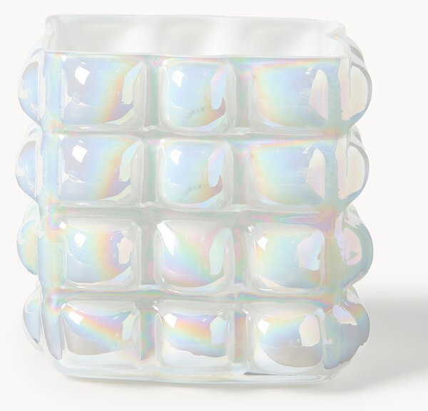Vaso in vetro soffiato Bubble, alt. 27 cm