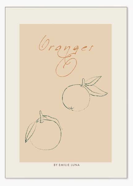 Poster Oranges 01