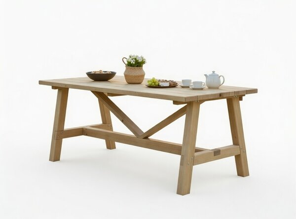 Tavolo da Giardino 240x90x82H cm Ercole in Legno