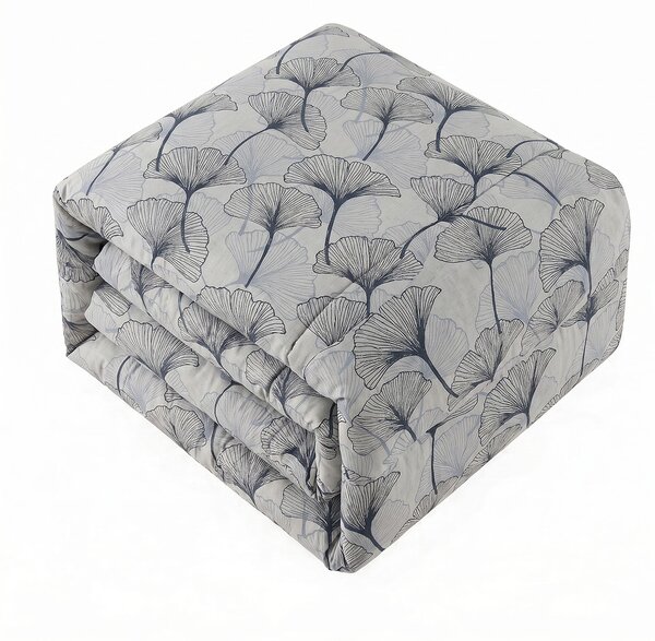 Trapunta Invernale Infinity Singolo 170x260 cm in Poliestere Ginko White
