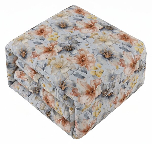 Trapunta Invernale Infinity Singolo 170x260 cm in Poliestere Sky Flower
