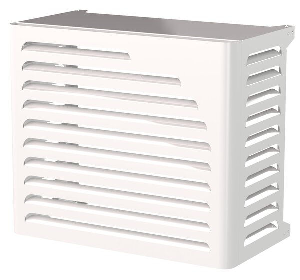 Copri Condizionatore 90x70x52 cm in Alluminio Curve S Bianco