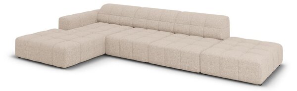 Divano angolare beige (angolo sinistro) Chicago - Cosmopolitan Design