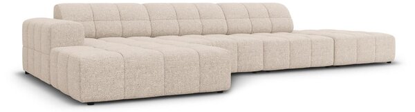 Divano angolare beige (angolo sinistro) Chicago - Cosmopolitan Design