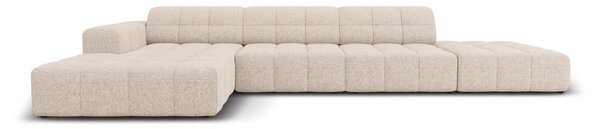 Divano angolare beige (angolo sinistro) Chicago - Cosmopolitan Design