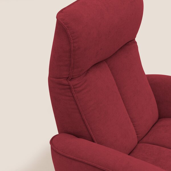 EVA Poltroncina RELAX in morbido tessuto impermeabile T02 rosso