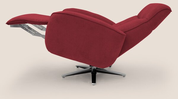 EVA Poltroncina RELAX in morbido tessuto impermeabile T02 rosso