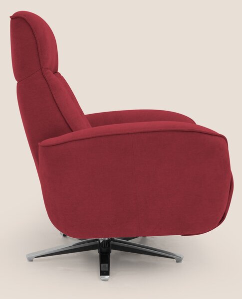 EVA Poltroncina RELAX in morbido tessuto impermeabile T02 rosso