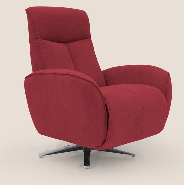 EVA Poltroncina RELAX in morbido tessuto impermeabile T02 rosso