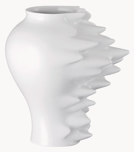 Vaso in porcellana Fast, alt. 27 cm